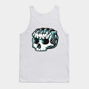 Wavy Skull Tank Top